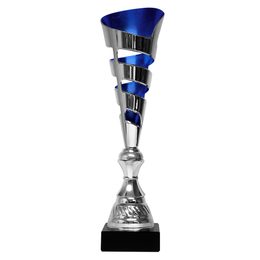 Oklahoma Silver and Blue Value Laser Cup