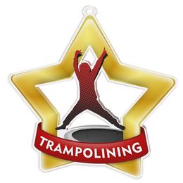 Trampolining Mini Star Gold Medal