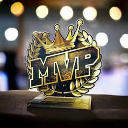 Cannes Printed Acrylic MVP Trophy