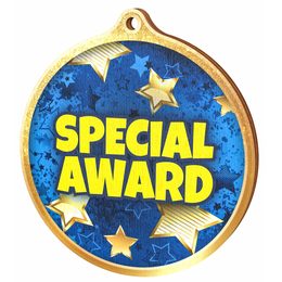 Special Award Seven Color Eco Friendly Wooden Medal