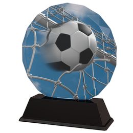 Zodiac Soccer Blue Trophy