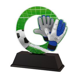 Rio Soccer Goalkeeper Gloves Trophy