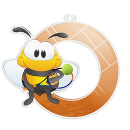 Bumble Bee Tennis Medal