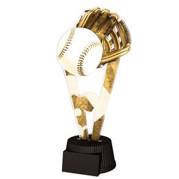 Budapest Baseball Glove and Ball Trophy