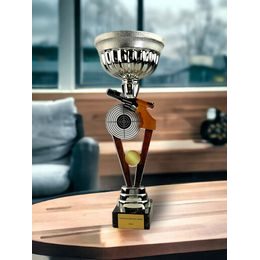 Napoli Pistol Shooting Silver Cup Trophy