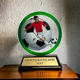 Essen Soccer Player Trophy