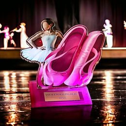 Cannes Printed Acrylic Ballet Trophy