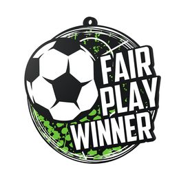 Pro Soccer Fair Play Medal