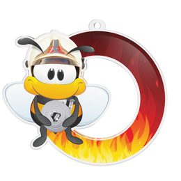 Bumble Bee Firefighters Medal