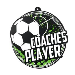 Pro Soccer Coaches Player Medal