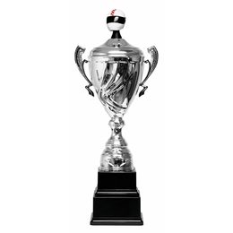 Barbican Double Tiered Silver Motorsport Cup