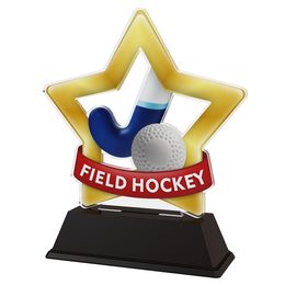 Mini Star Field Hockey Trophy