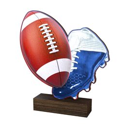 Sierra Football Boot Real Wood Trophy