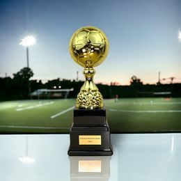 Sealy Tower Gold Soccer Trophy