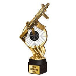Frontier Classic Real Wood AR-15 Rifle Shooting Trophy