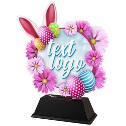 Easter Egg & Rabbit Ears Small Trophy