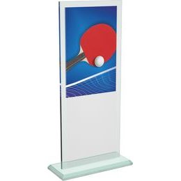 Tabor Table Tennis Color Glass Award