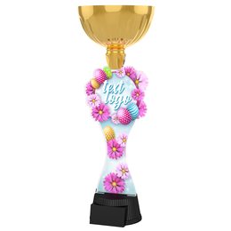 Easter Egg & Flower Gold Trophy