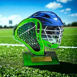 Cannes Printed Acrylic Lacrosse Trophy