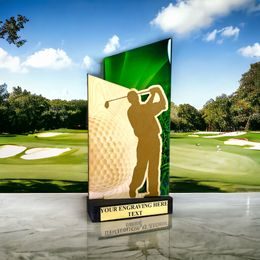 Fusion Golf Male Player Trophy