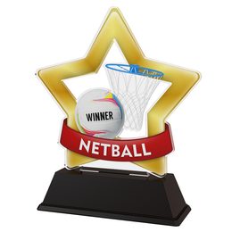 Mini Star Netball Trophy