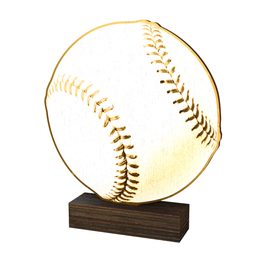 Sierra Classic Baseball Ball Real Wood Trophy