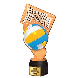 Frontier Real Wood Volleyball Trophy