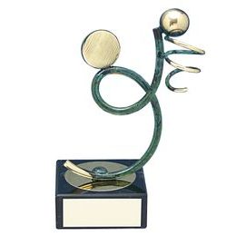 Bilbao Basketball Handmade Metal Trophy