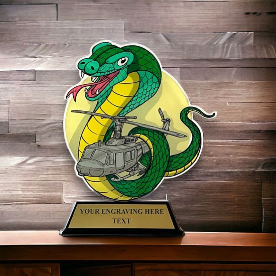Cobra Logo Custom Made Acrylic Award