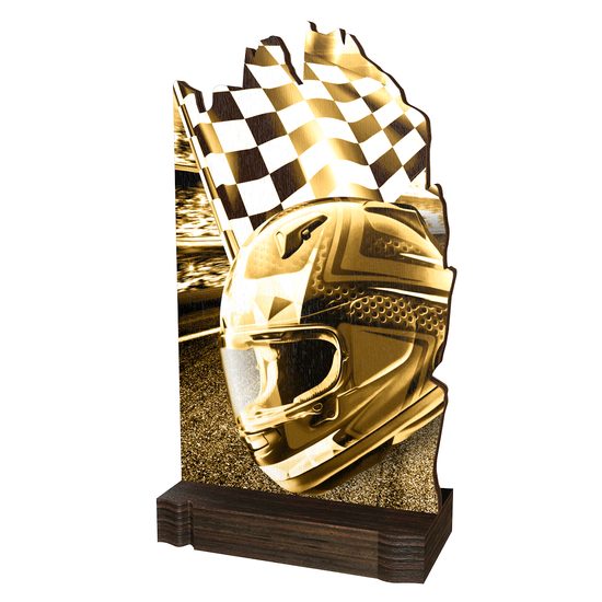 Shard Classic Motorsports Eco Friendly Wooden Trophy