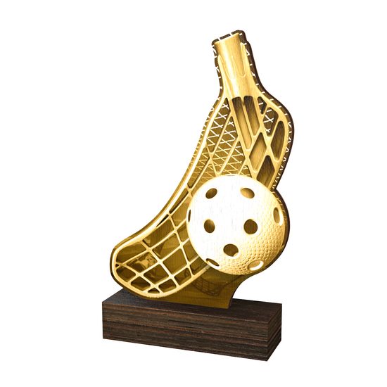 Sierra Classic Floorball Real Wood Trophy