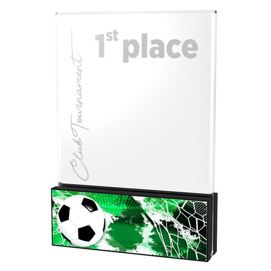 City Printed Acrylic Soccer Award