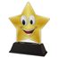 Mini Star Happy Face Trophy