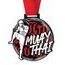 Muay Thai Monster Black Medal