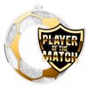 Player of the Match Football Shield Medal