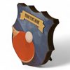 Heraldic Birchwood Table Tennis Shield