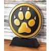 Ostrava Dog Gold Paw Print Trophy