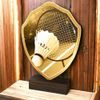 Arden Classic Badminton Real Wood Shield Trophy