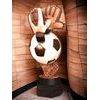 Frontier Classic Real Wood Football Goalkeeper Trophy
