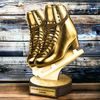 Grove Classic Black Ice Skating Boot Real Wood Trophy
