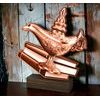 Sierra Classic Knowledge Lamp Real Wood Trophy