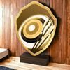 Arden Classic Archery Real Wood Shield Trophy