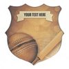 Heraldic Birchwood Cricket Sepia Shield