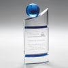 Pizarro 3D Crystal Blue Globe Award