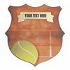 Heraldic Birchwood Tennis Shield