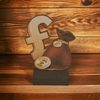Sierra Classic Pound Sign Real Wood Trophy