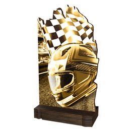 Shard Classic Motorsports Eco Friendly Wooden Trophy