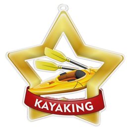 Kayaking Mini Star Gold Medal