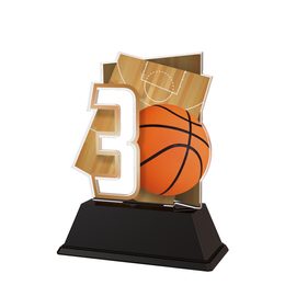 Poznan Basketball Number 3 Trophy