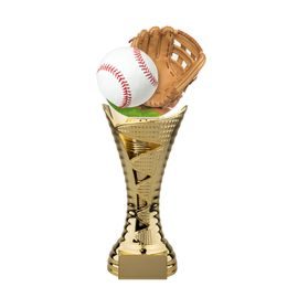 Trieste Baseball Glove and Ball Trophy